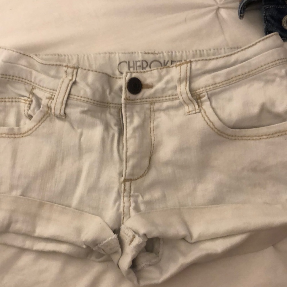 White Shorts